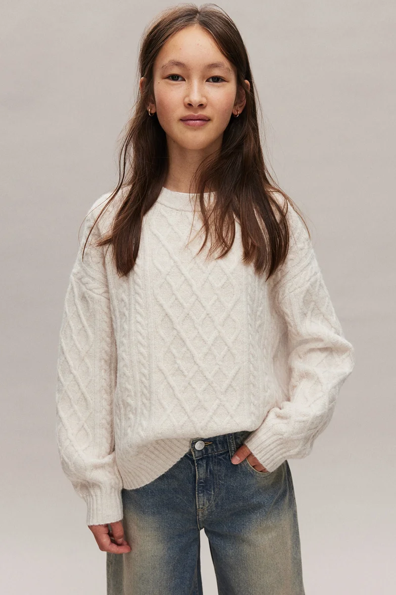 H&M Cable-Knit Jumper