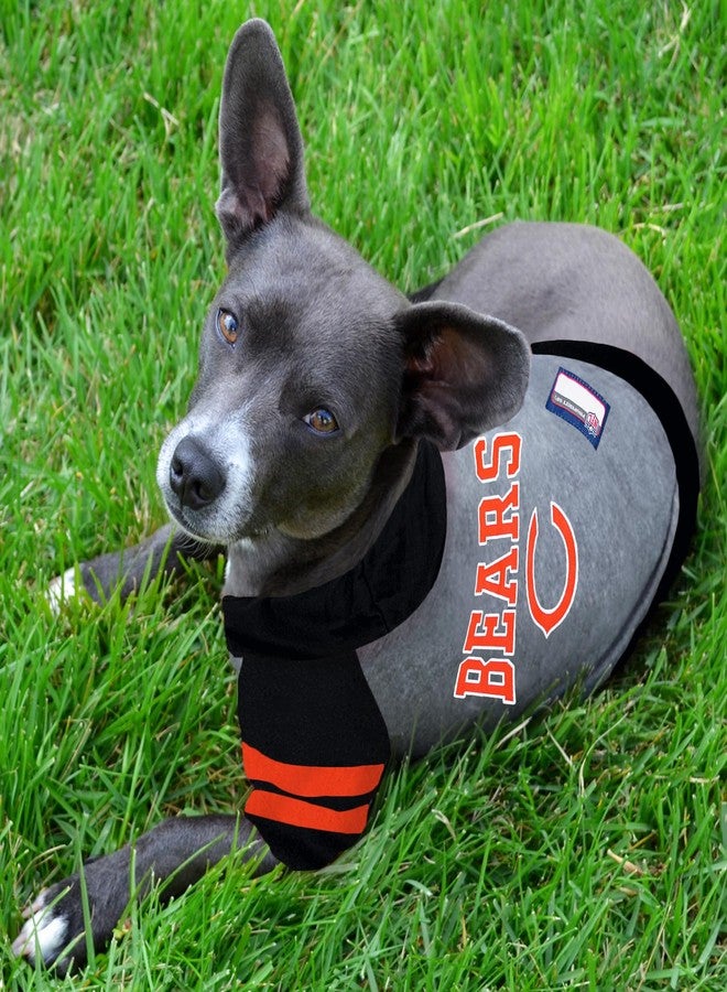 Pets First NFL Chicago Bears Hoodie for Dogs & Cats. NFL Football Licensed Dog Hoody Tee Shirt, Large. Sports Hoody T-Shirt for Pets. Licensed Sporty Dog Shirt (CHI-4044-LG) - Image 2
