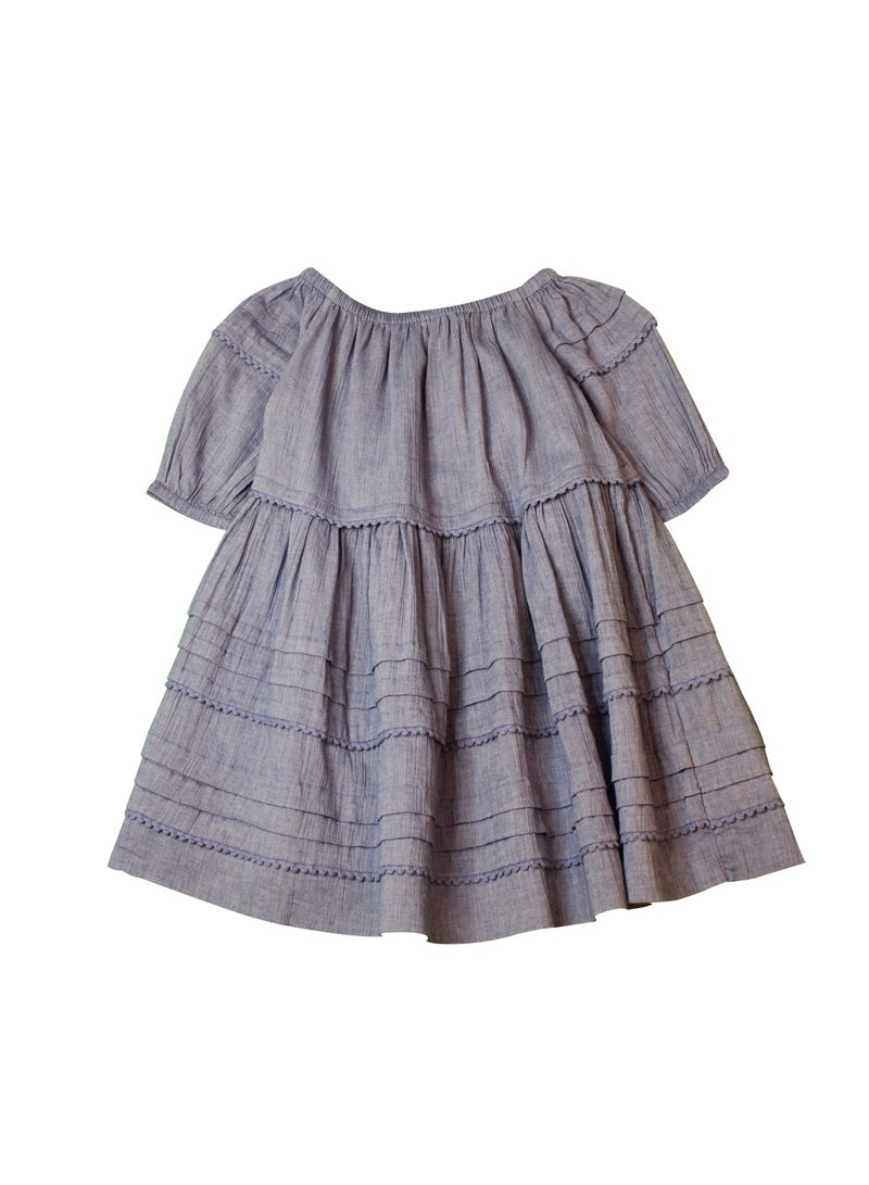 Ralph Lauren Kids Blue Dress - Size 4/4T - Image 2