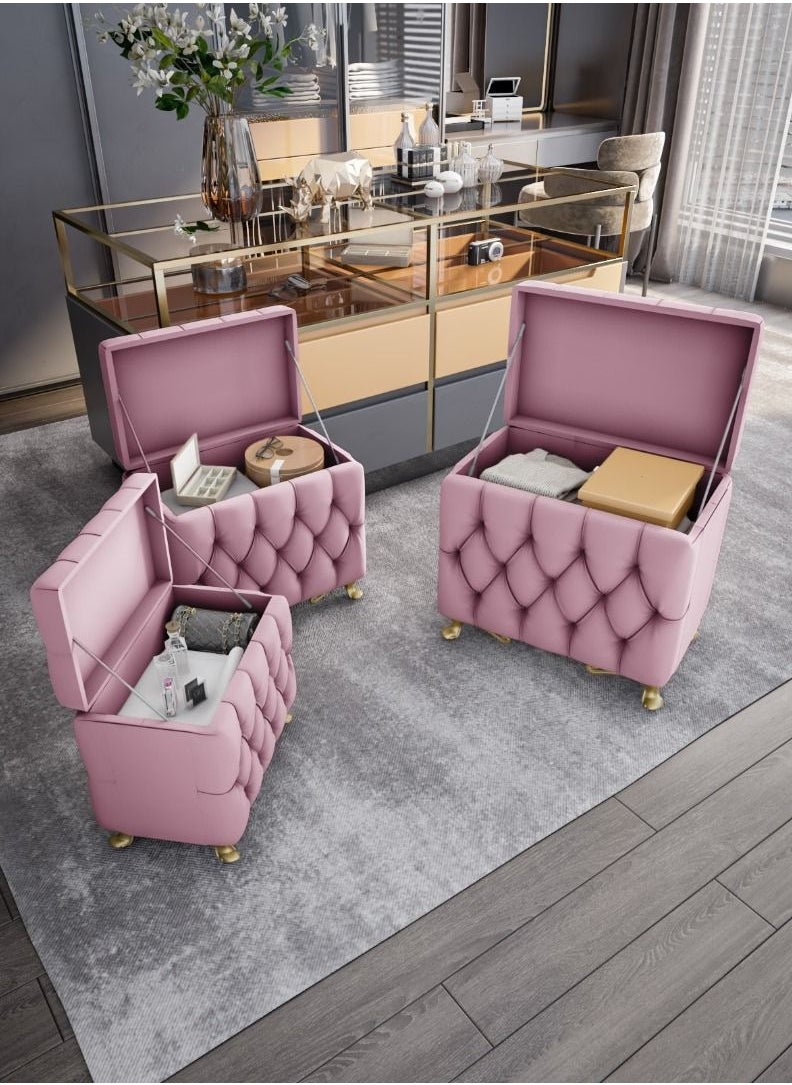 ZAHRAT ALFKHAMAH 3 seater ottoman sofa set with storage box  - Image 1