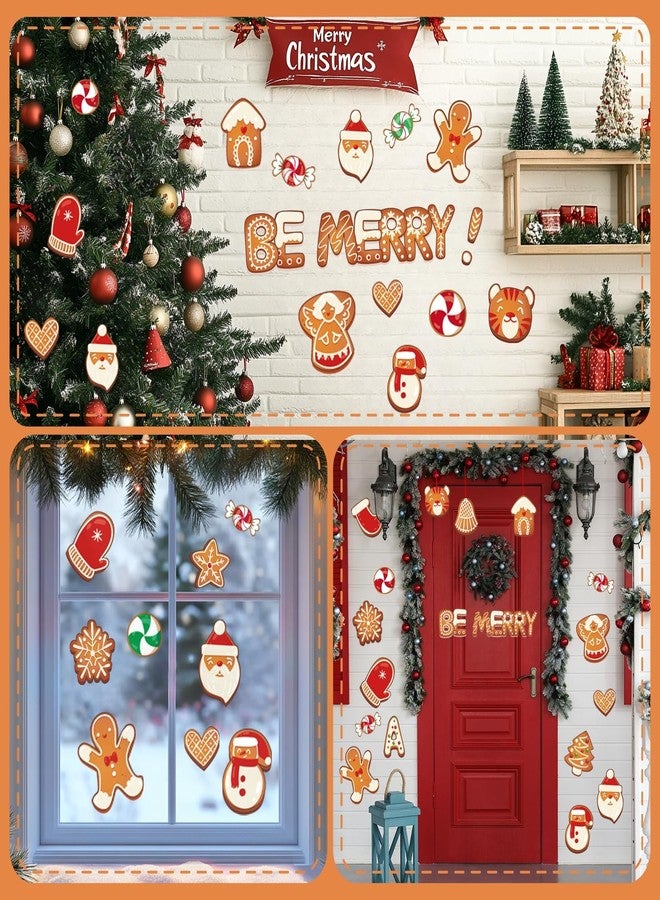 WhatSign Christmas Bulletin Board Decorations - Christmas Bulletin Board Cutouts for Kids Candy Gingerbread Christmas Bulletin Decor for Classroom School Home Window Christmas Party Activities - Image 3