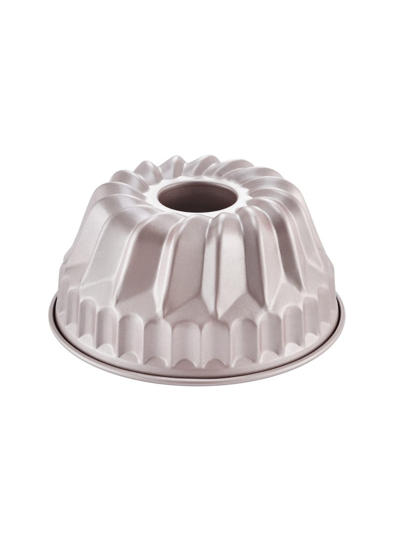 chefmade Tube Cake Pan 6.5 Inch Non Stick Vortex Shaped Tube Pan Kugelhopf Mold - Image 1