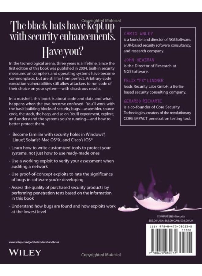 The Shellcoder's Handbook: Discovering and Exploiting Security Holes - Image 2