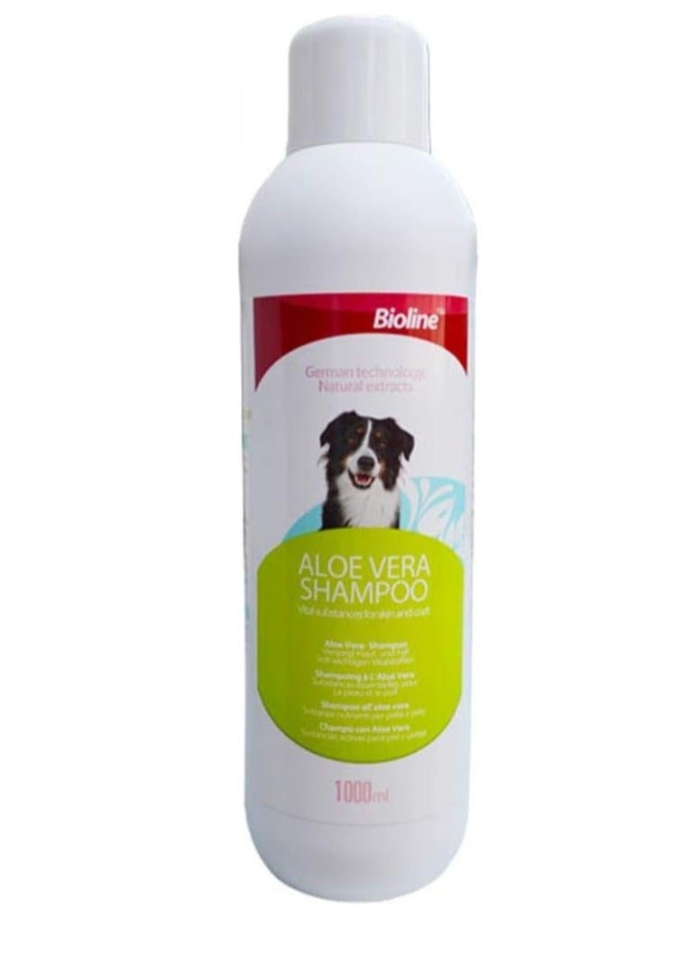 Bioline Aloe Vera Dog Shampoo 1LVolume: 1L, Weight: 1.17kg