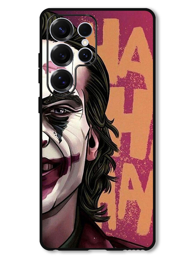 Theodor Protective Case Anti Scratch Shock Proof Bumper Cover For Samsung Galaxy S25 Ultra Joker HaHaHa - Image 1