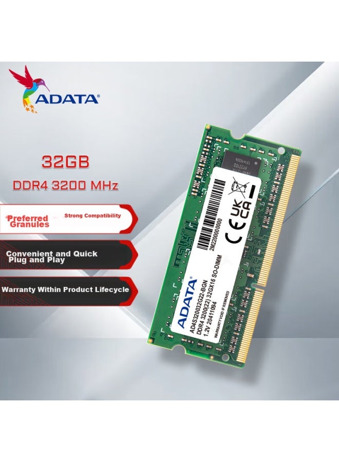 Adata 32gb Ddr4 3200 Laptop Memory, Wanziqianhong - Image 1