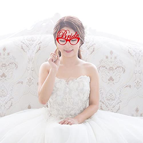Blue Panda Wedding Photo Booth Props - 72-Piece Assorted Floral Cardstock Set, 3 x 2 to 10 x 7 in - Bridal Shower & Bachelorette Party Props for Wedding - Photo Booth with Sticks & Stickers - Image 3