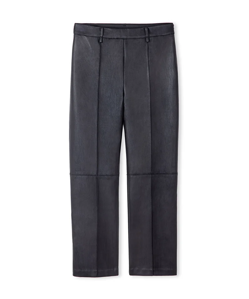 Ipekyol  Leather-Effect Straight-Leg Trousers for Women | Best Price UAE