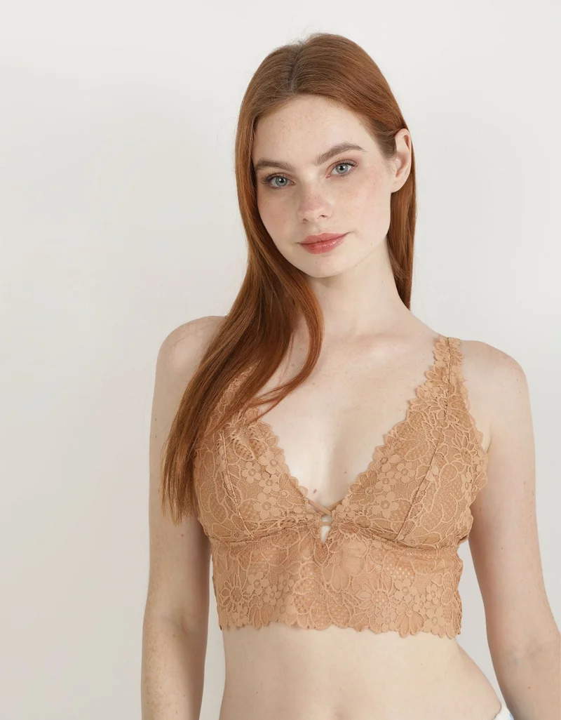 Aerie Show Off Lace Padded Bralette