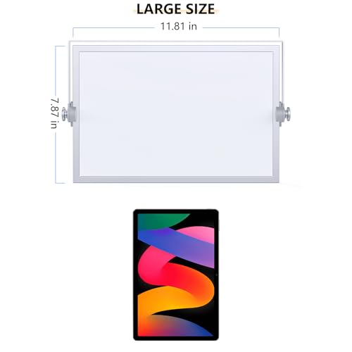 Laokiiy Small Dry Erase White Board, Magnetic Desktop Whiteboard with Stand, Dry Eease Board Mini Easel Double Sided on Table Top with Holder for Kids Drawing, Teacher Instruction - Image 4