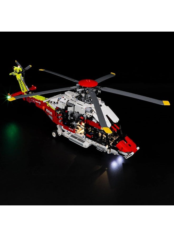 BRIKSMAX BRIKSMAX Led Lighting Kit for LEGO-42145 Airbus H175 Rescue Helicopter - Compatible with Lego Technic Building Blocks Model- Not Include The Lego Set  - Image 2