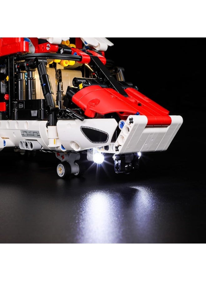 BRIKSMAX BRIKSMAX Led Lighting Kit for LEGO-42145 Airbus H175 Rescue Helicopter - Compatible with Lego Technic Building Blocks Model- Not Include The Lego Set  - Image 3