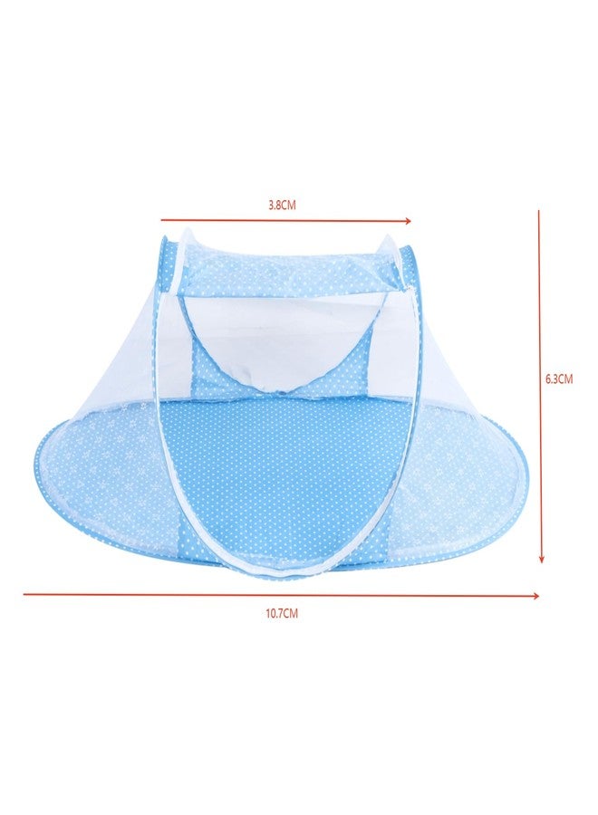 Tefola Baby Mosquito Net, Folding Crib Netting Baby Bedding Portable Comfortable Environment Foldable Storage for Children Summer Supplies - Image 2