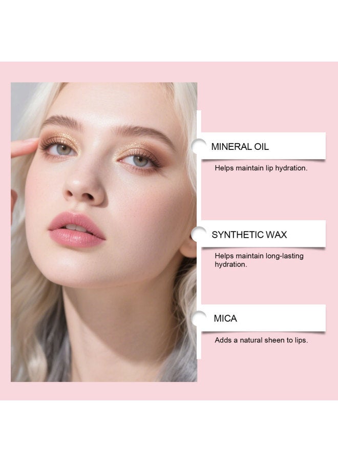 zephoco Cherry Hydrating Lip Gloss Oil: Nourishes Lips For Softness And Elasticity, Lightweight And Non-greasy With A Luminous Finish - Image 4