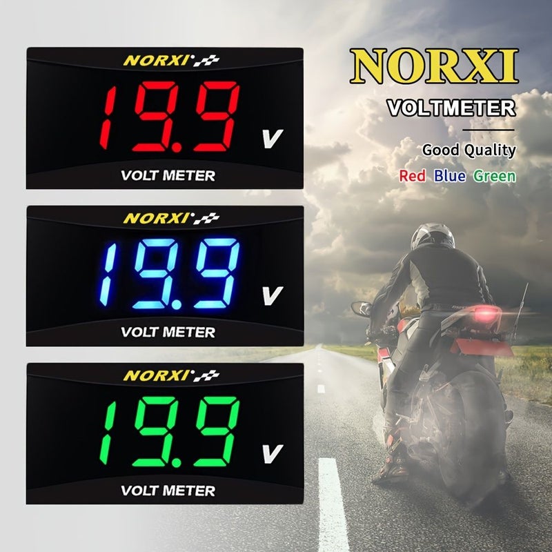 مقياس فولت للدراجات النارية NX Volt G N بدون بطارية - Image 2