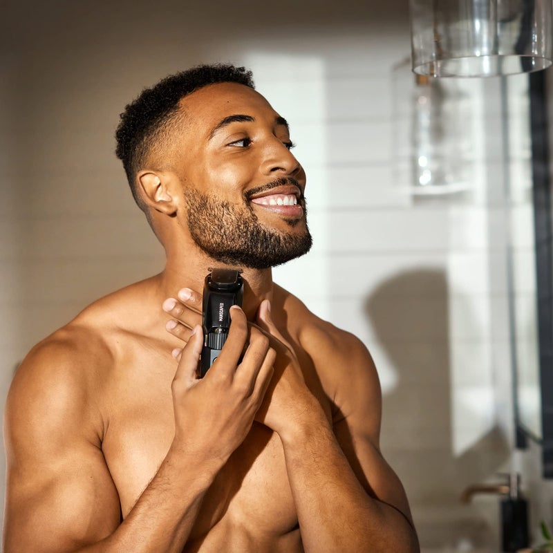 MANSCAPEDÂ® The Beard HedgerÂ® Advanced Kit Includes Our Premium Precision Beard & Mustache Trimmer, Hydrating Shampoo, Softening Conditioner, Moisturizing Oil & Facial Hair Comb - Image 3