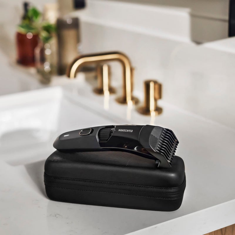 MANSCAPEDÂ® The Beard HedgerÂ® Advanced Kit Includes Our Premium Precision Beard & Mustache Trimmer, Hydrating Shampoo, Softening Conditioner, Moisturizing Oil & Facial Hair Comb - Image 2