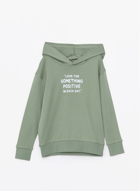 Comfortable Fit Hooded Boy's Hoodie