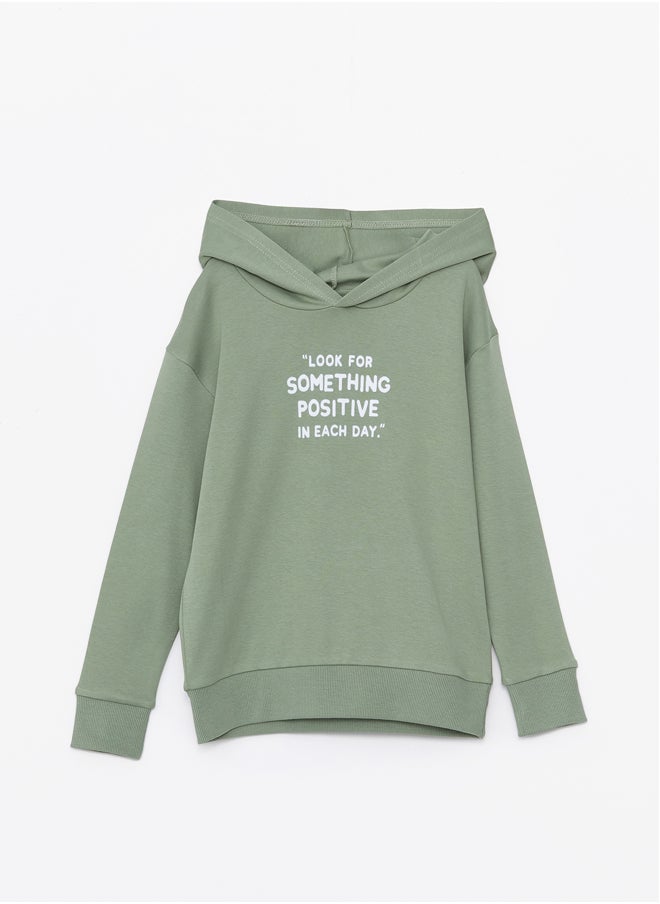 LC WAIKIKI Comfortable Fit Hooded Boy's Hoodie  - Image 1