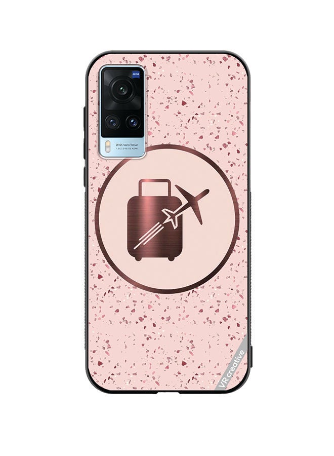 VR CREATIVE Protective Case Cover For Vivo X60 Travel Design Multicolour - Image 1