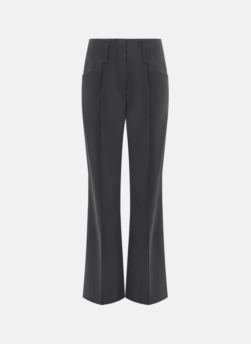 Lichi  Flared trousers with creases for Women | Best Price UAE