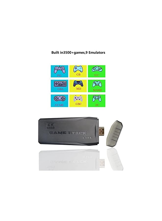 Video Game Console, Built-in 10000+ Games, Retro handheld Game Console, 4K High Definition HDMI Output for TV with Dual 2.4G Wireless Controllers For Kids Gift - Image 2