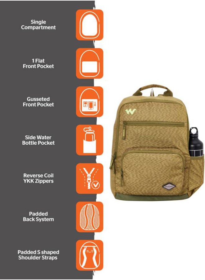 WILDCRAFT - Wildcraft Evo 15 Backpack Olive - Image 1