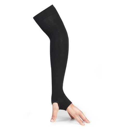 Bonjour Arm Shield for Men & Women UV Protection Hand Sleeves for Boys & Girls Sun Protection Sleeves for Men Arm Sleeves for Women for Running, Hand Cover for Bike Riding Cotton (Pack of 2) - Image 4