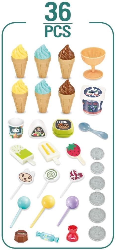Mini Panda Mini Candy Cart for Kids 3+ - Interactive Toy with Music and Lights - Image 2
