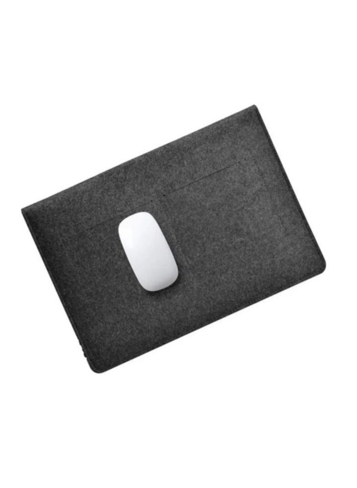 بريمو بلس حقيبة للكمبيوتر المحمول من اللباد رمادي داكن - Image 5