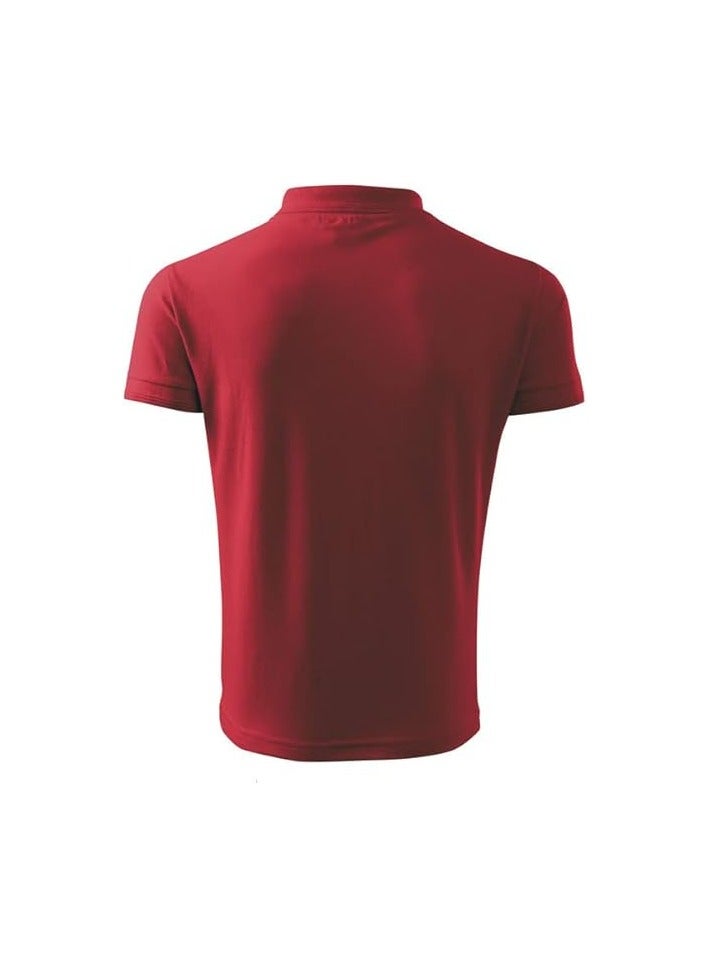 PRINTSHOP4ME Pack of 10 Pcs Men's Regular-Fit Golf Polo T-shirt Pure Cotton Short Sleeve 220 GSM Basic Colors  - Image 3