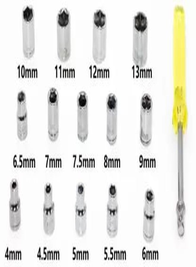 GLAMAXY 40 PCS Multipurpose Socket Tool Kit combination Socket Set (Pack of 1) - Image 2
