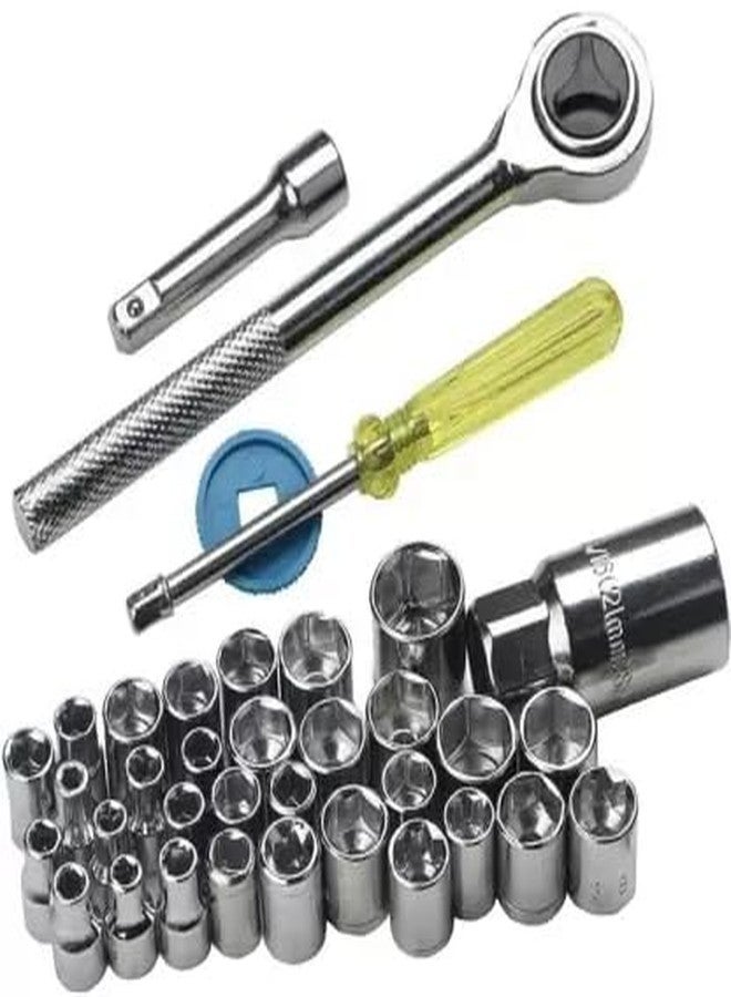 GLAMAXY 40 PCS Multipurpose Socket Tool Kit combination Socket Set (Pack of 1) - Image 3