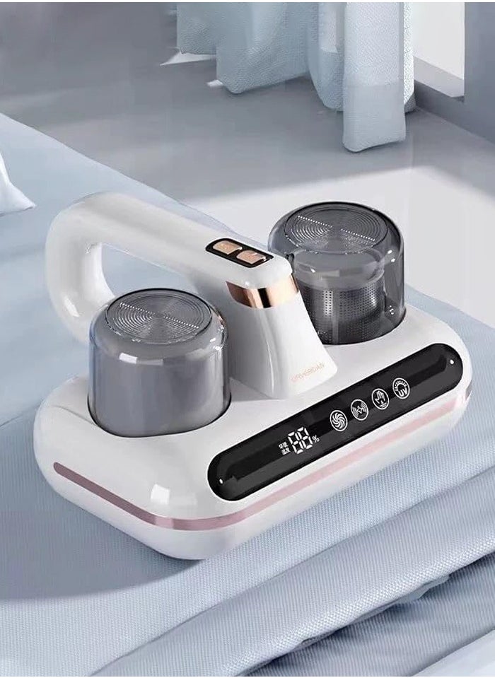 Joshberg - 2 in 1 Bed Vacuum Cleaner,Cordless Dust Mite Cleaner with UVC Light,10000pa 3000 Rpm/Min Brushroll Rotation & Heating & Ultrasonic & Humidity detection & Smart display - Image 1
