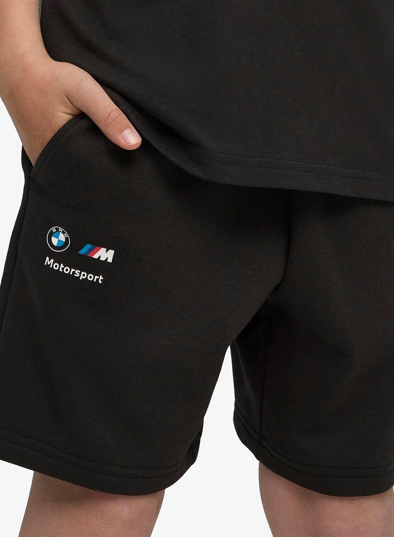 Puma PUMA Black Youth 5" Bmw Mms Essential Shorts  | Best Price UAE