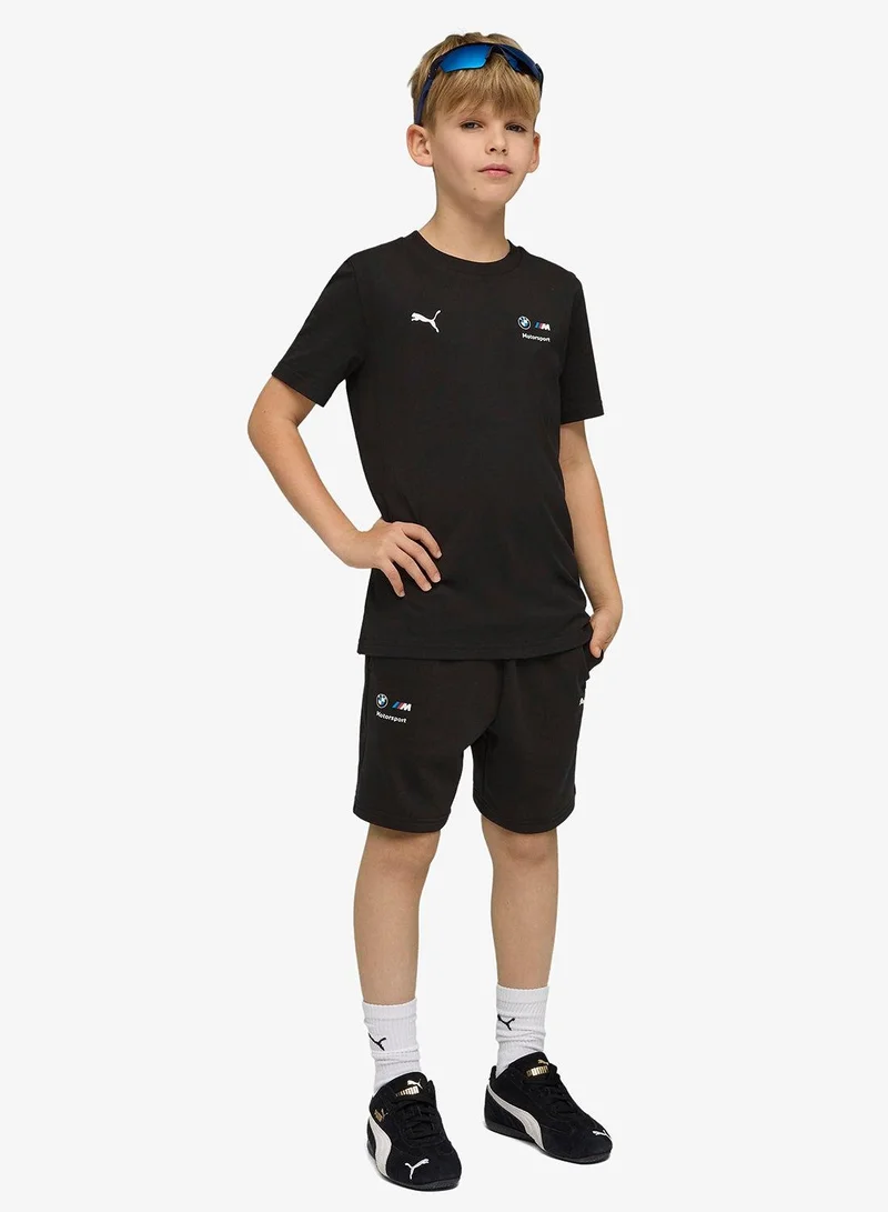 Puma PUMA Black Youth 5" Bmw Mms Essential Shorts  | Best Price UAE