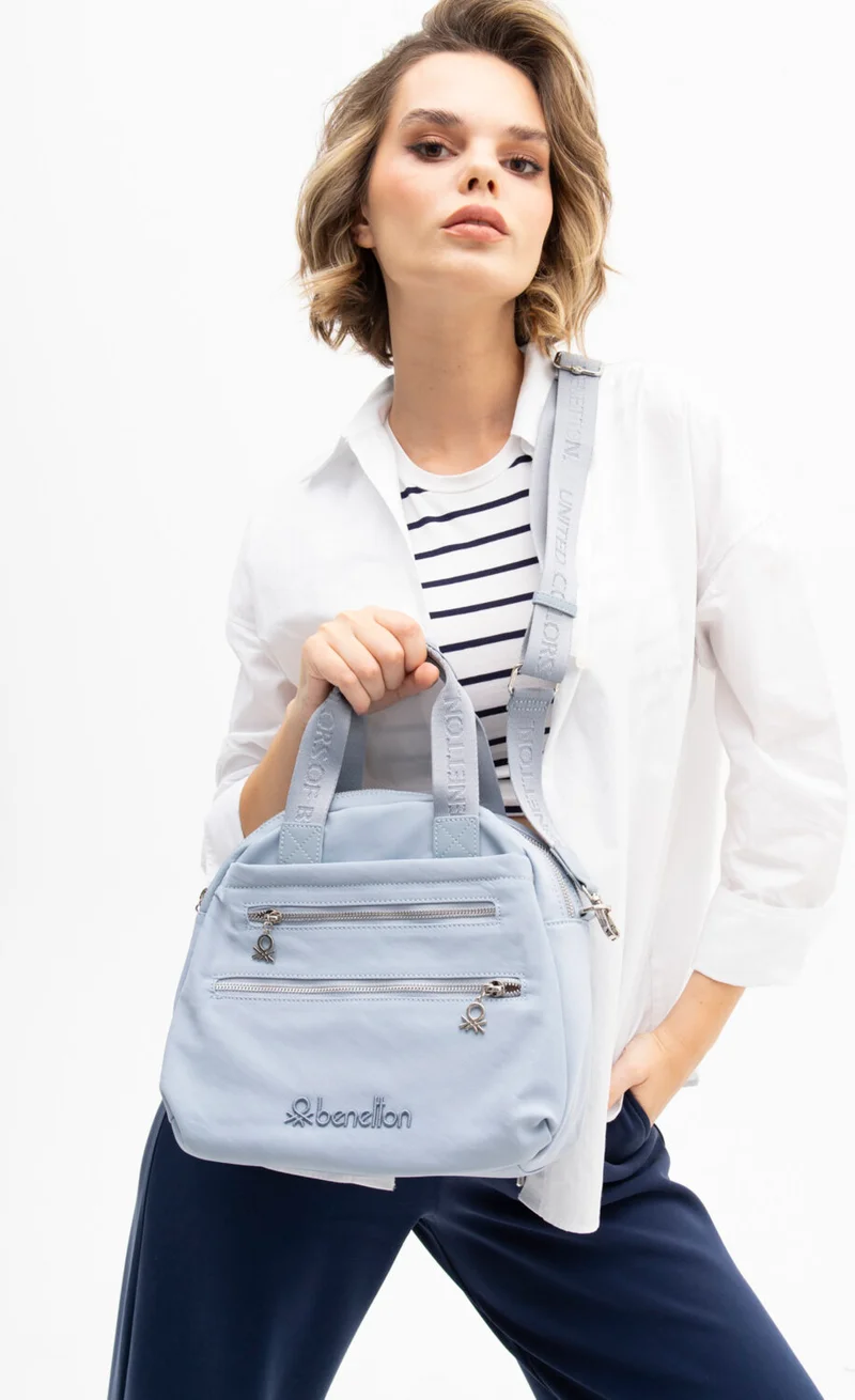 UNITED COLORS OF BENETTON Benetton Women's Handbag Blue BNT1184