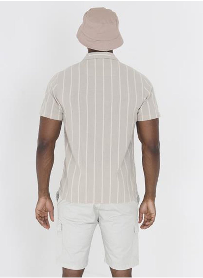 BRAVE SOUL Casual Striped Shirt  - Image 2