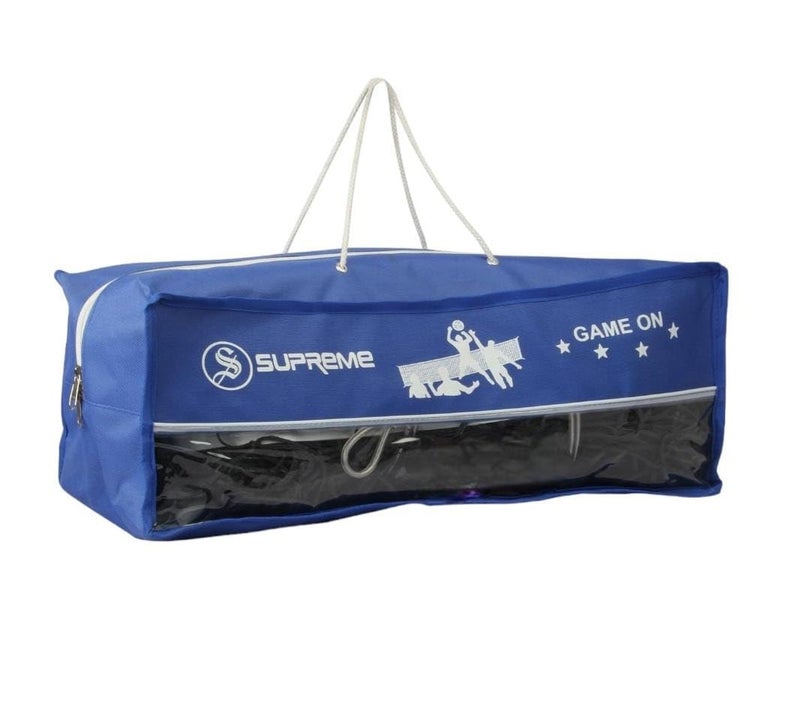 MEMBA Volleyball Net Nylon Supreme (Yodha) Supreme Heavy Duty Professional Net with Iron Wire - Image 1