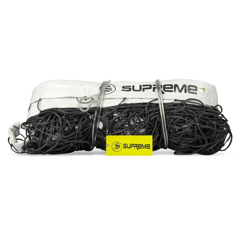 MEMBA Volleyball Net Nylon Supreme (Yodha) Supreme Heavy Duty Professional Net with Iron Wire - Image 3