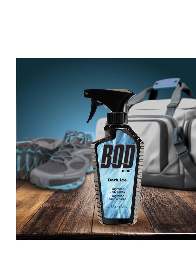 BOD Man BOD Man Fragrance Body Spray, Dark Ice, 8 fl oz  - Image 3