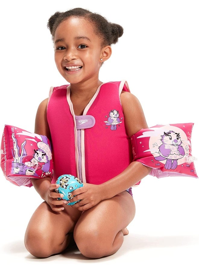 Speedo Unisex Kids Character Printed FV Swim Vest with Foam Inserts | Premium Swimwear & Swimming Accessory by Speedo for Training, Fitness and Recreational Use - Image 3