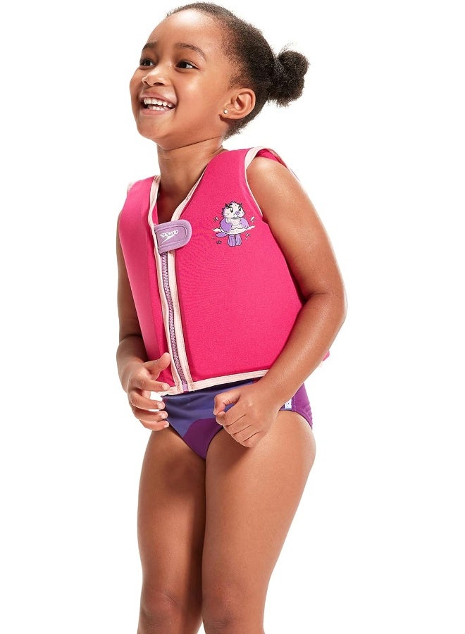 Speedo Unisex Kids Character Printed FV Swim Vest with Foam Inserts | Premium Swimwear & Swimming Accessory by Speedo for Training, Fitness and Recreational Use - Image 4