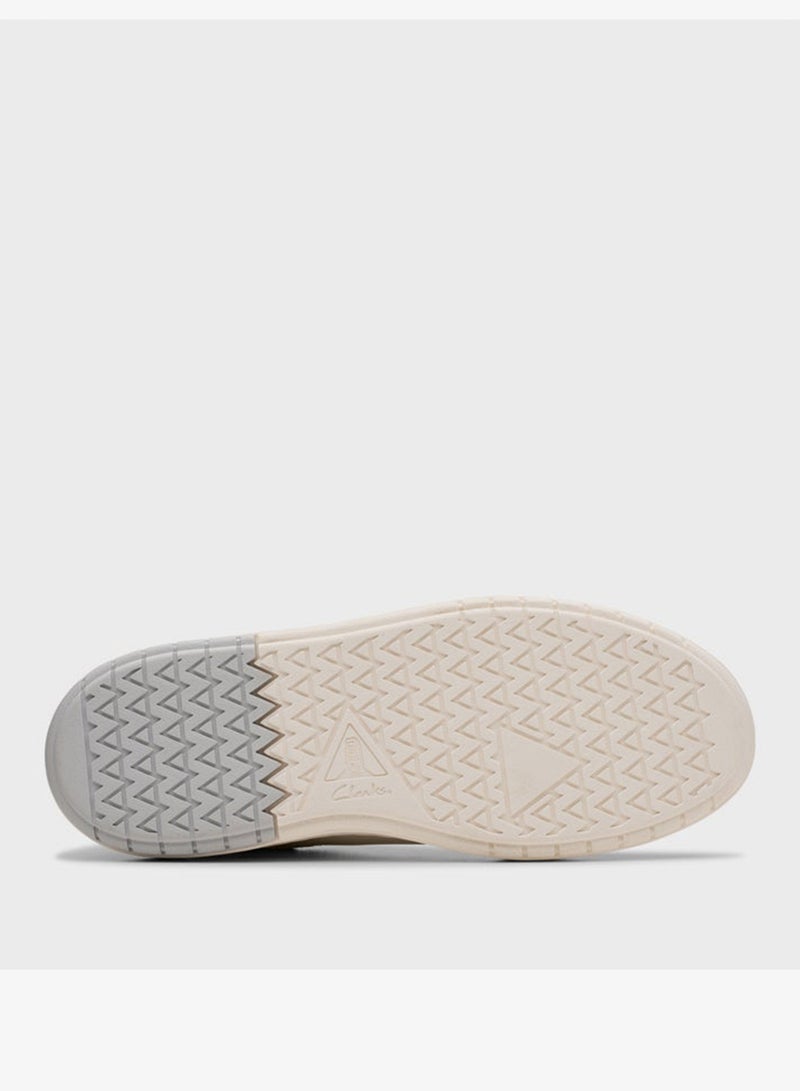 clarks Courtlite2 Run White Leather - Image 3
