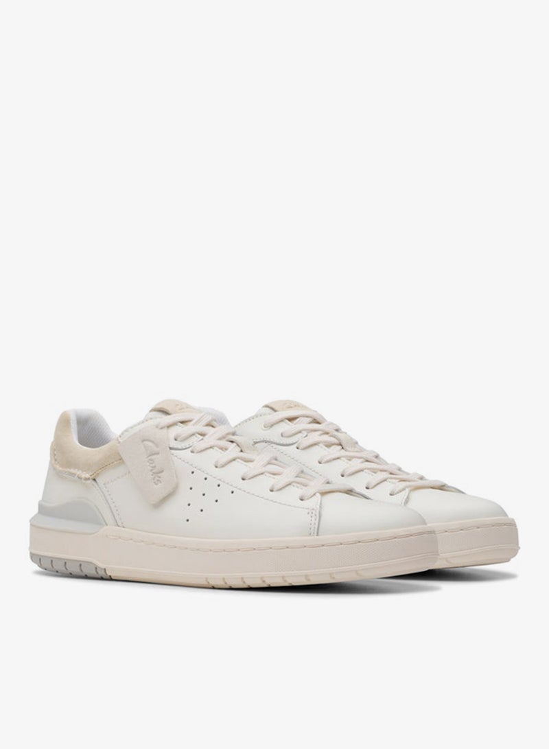 clarks Courtlite2 Run White Leather - Image 4