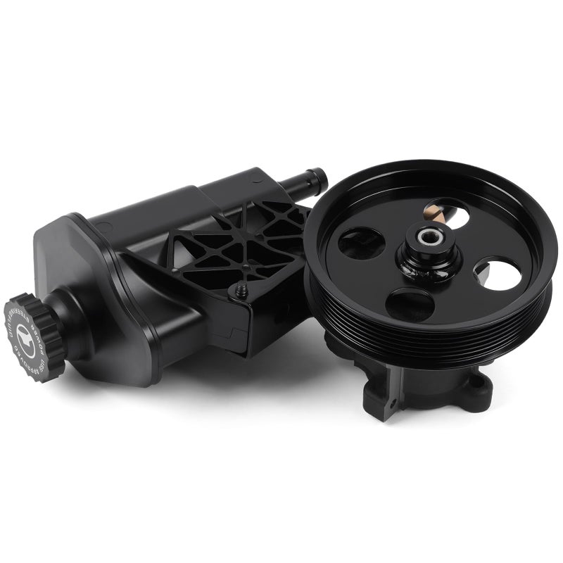 Farrme 2070269 Power Steering Pump Fit for Dodge Ram 1500 37L 47L 57L 59L for Chrysler Aspen 2007 Durango 20042007 57L Automotive Power Steering Pumps with Pulley Reservoir 52113240AF