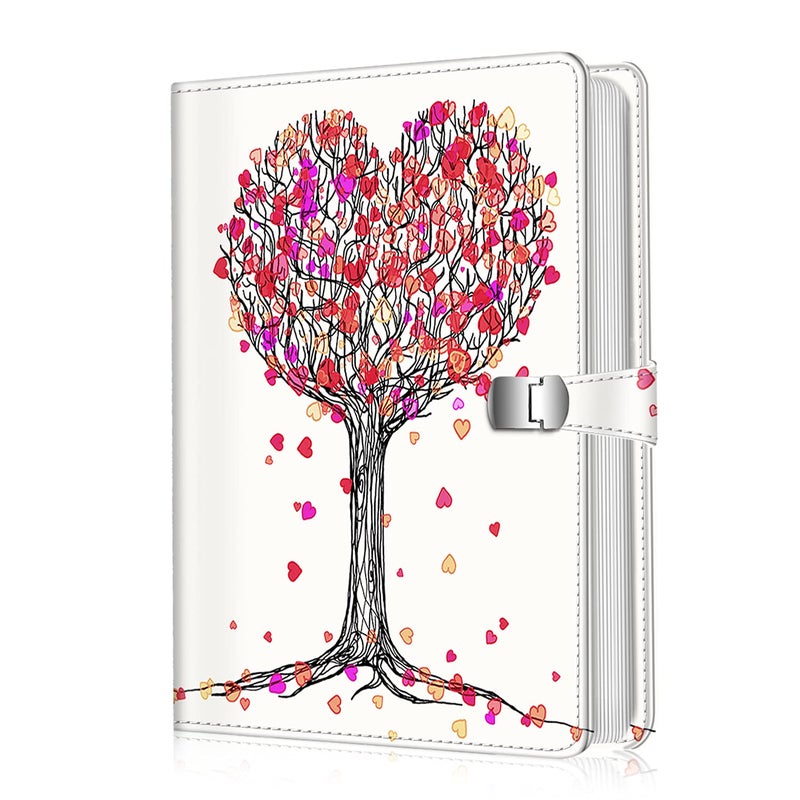 Fintie Fintie Photo Album 4x6 Photos - 112 Photos Premium Vegan Leather Cover with Snap Fastener  Portable Wallet Photo Albums  Autumn Love - Image 1