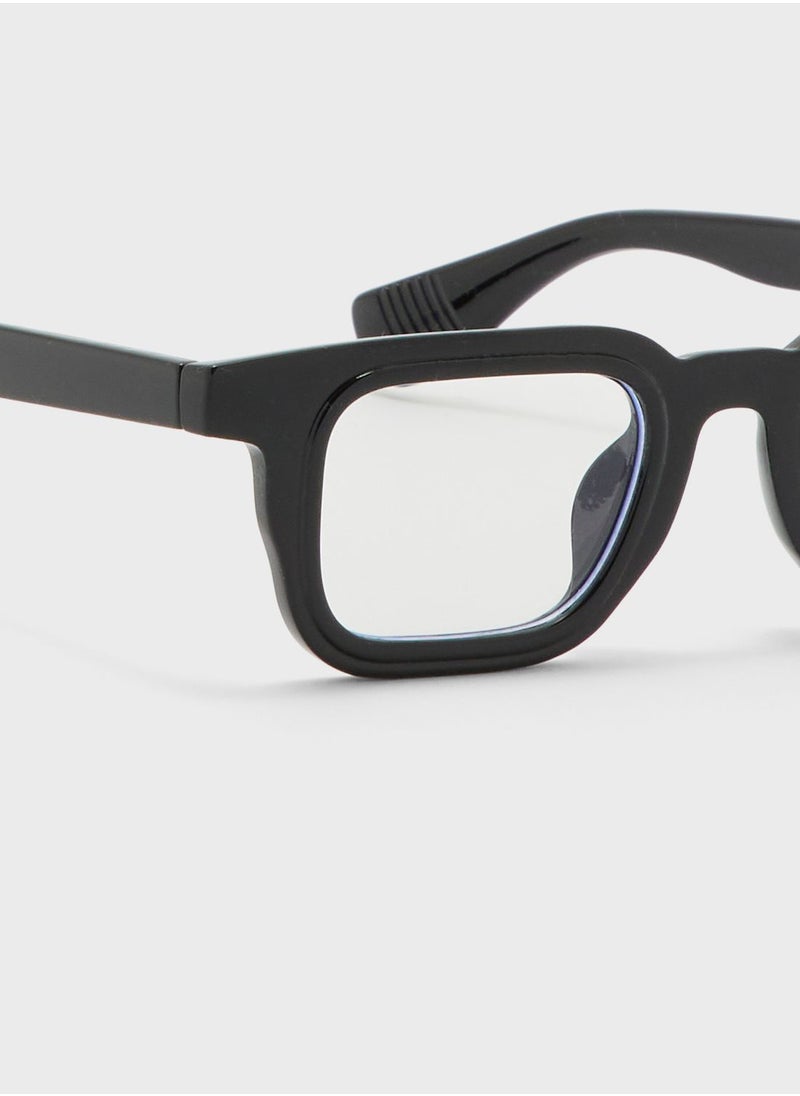 Seventy Five Anti Blue Lens Retro Glasses  - Image 3