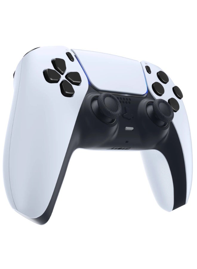 يد تحكم PS5 DualSense لاسلكية مع هابتك فيدباك وتريجرز متكيفة – ألوان متعددة – متوافقة مع PS5 وPC - Image 3