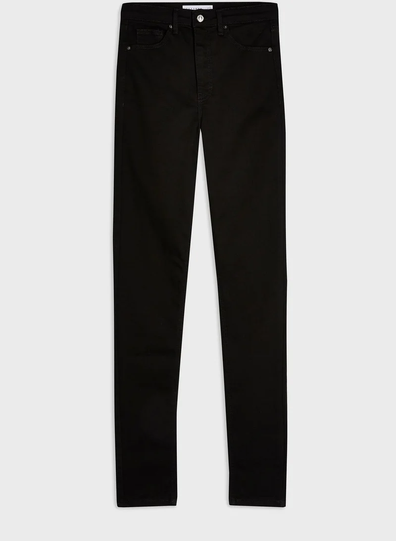 Topshop Tall Jamie High Rise Skinny Jeans